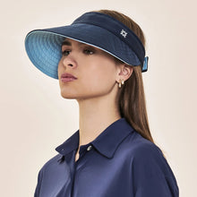 Laden Sie das Bild in den Galerie-Viewer, Image 03: Uv Line Visière Visor Bali Fem Navy Light Blue Upf50+
