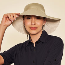 Laden Sie das Bild in den Galerie-Viewer, Image 05: Uv Line Chapeau Souple/Capeline San Diego Areia Kaki Upf50+
