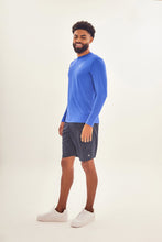 Laden Sie das Bild in den Galerie-Viewer, Image 02: Uv Line T-Shirt Longsleeve Uvpro Brasil Masc Cobalto Upf50+
