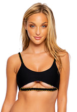 Laden Sie das Bild in den Galerie-Viewer, Image 07: Luli Fama Haut Top Wavy Forever Yours Black
