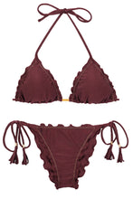 Laden Sie das Bild in den Galerie-Viewer, Product Front: Rio De Sol Ensemble Set Barolo Frufru
