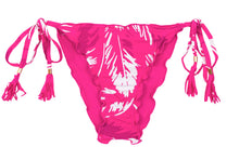 Laden Sie das Bild in den Galerie-Viewer, Product Front: Rio De Sol Bas Bottom Pink-Palms Frufru
