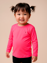 Laden Sie das Bild in den Galerie-Viewer, Gallery: Uv Line T-Shirt Longsleeve Baby Pink Fluor Upf50+
