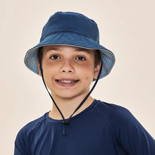 Laden Sie das Bild in den Galerie-Viewer, Image 07: Uv Line Bob Basic Kids Maringo Azul Ceu Upf50+
