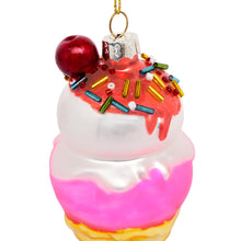 Laden Sie das Bild in den Galerie-Viewer, Product Back: Sunnylife Fête Festive Ornament Ice Cream
