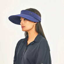 Laden Sie das Bild in den Galerie-Viewer, Image 02: Uv Line Visière Grecia Navy Fit Upf50+
