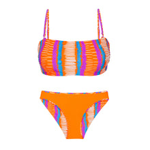 Laden Sie das Bild in den Galerie-Viewer, Product Back: Rio De Sol Ensemble Set Stripes Bandeau-Reto Essential-Comfy

