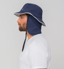 Laden Sie das Bild in den Galerie-Viewer, Image 02: Uv Line Chapeau Legionnaire Chapeu Kansas Nac Marinho/Cinza
