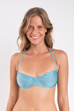 Laden Sie das Bild in den Galerie-Viewer, Gallery: Rio De Sol Haut Top Shimmer-Laguna Balconet-Frufru
