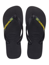 Laden Sie das Bild in den Galerie-Viewer, Product Front: Havaianas Tongs Brasil Logo Black
