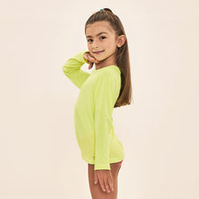 Laden Sie das Bild in den Galerie-Viewer, Image 02: Uv Line T-Shirt Acqua Qr Code Amarelo Fluor Upf50+
