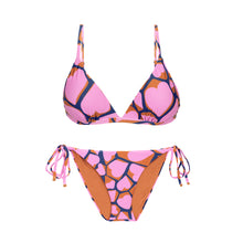 Laden Sie das Bild in den Galerie-Viewer, Product Front: Rio De Sol Ensemble Set Amore-Pink Tri-Fixo Ibiza-Comfy
