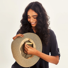 Laden Sie das Bild in den Galerie-Viewer, Image 06: Uv Line Chapeau Fedora Hat Giovana Imp Fem Mescla Upf50+
