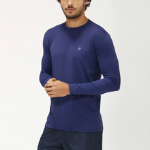 Laden Sie das Bild in den Galerie-Viewer, Image 02: Uv Line T-Shirt Longsleeve Uvpro Marinho

