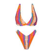 Laden Sie das Bild in den Galerie-Viewer, Product Front: Rio De Sol Ensemble Set Stripes Alba Cali
