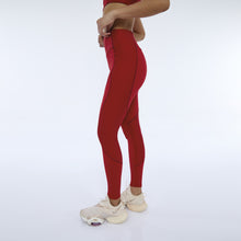 Laden Sie das Bild in den Galerie-Viewer, Image 02: Alto Giro Fitness Bas Legging Hyper Recortes Atlanta Vermelho Haute Red
