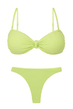 Laden Sie das Bild in den Galerie-Viewer, Product Front: Rio De Sol Ensemble Set Bora-Citrus Bandeau-Joy Leblon-Fio
