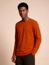 Laden Sie das Bild in den Galerie-Viewer, Gallery: Uv Line T-Shirt Longsleeve Uvpro Brasil Masc Pitanga Upf50+
