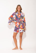 Laden Sie das Bild in den Galerie-Viewer, Image 08: Rio De Sol Robe De Plage Garden-Flower Kimono
