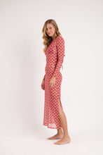 Laden Sie das Bild in den Galerie-Viewer, Image 04: Rio De Sol Vêtement De Plage Floral-Scales Dress Lucy
