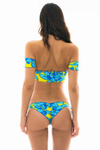 Laden Sie das Bild in den Galerie-Viewer, Image 07: Rio De Sol Haut Top Palmeira Azul Off Shoulder
