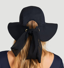 Laden Sie das Bild in den Galerie-Viewer, Model Back: Uv Line Chapeau Souple/Capeline San Remo Preto

