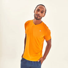 Laden Sie das Bild in den Galerie-Viewer, Image 03: Uv Line T-Shirt Pour Homme T-Shirt Sport Fit Orange Upf50+
