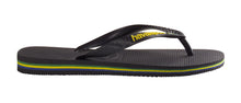 Laden Sie das Bild in den Galerie-Viewer, Model Back: Havaianas Tongs Brasil Logo Black
