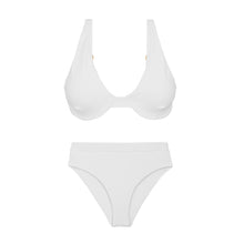 Laden Sie das Bild in den Galerie-Viewer, Product Front: Rio De Sol Ensemble Set Sand-White Chantal Kora
