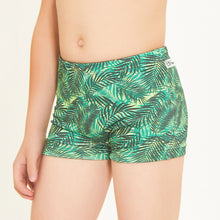 Laden Sie das Bild in den Galerie-Viewer, Image 02: Uv Line Maillot De Bain Garçon Swim Trunks Kids Leaves Upf50+
