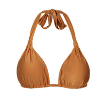 Laden Sie das Bild in den Galerie-Viewer, Product Front: Rio De Sol Haut Top Shimmer-Nocciola Mel
