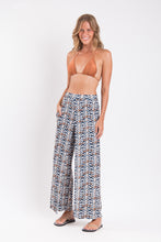 Laden Sie das Bild in den Galerie-Viewer, Image 04: Rio De Sol Pantalon De Plage Ikat Wide Pants
