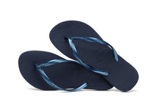 Laden Sie das Bild in den Galerie-Viewer, Image 04: Havaianas Tongs Havaianas Slim Navy Blue
