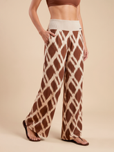 Laden Sie das Bild in den Galerie-Viewer, Gallery: Uv Line Pantalon De Plage Pants Diamond Rib Upf50+
