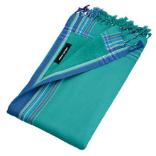 Laden Sie das Bild in den Galerie-Viewer, Product Back: Simone Et Georges Serviette De Plage Kikoy Martin
