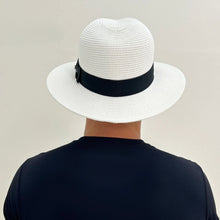 Laden Sie das Bild in den Galerie-Viewer, Image 07: Uv Line Chapeau Panama Hat Shanghai Imp Uni White Black Upf50+
