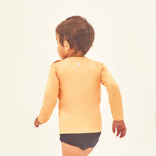Laden Sie das Bild in den Galerie-Viewer, Model Back: Uv Line Maillot De Bain Bébé Rash Guard Baby Solar Upf50+
