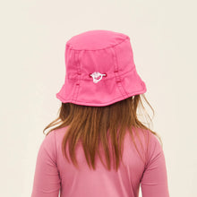 Laden Sie das Bild in den Galerie-Viewer, Model Back: Uv Line Bob Hat Napoli Basic Kids Nac Inf Pink Upf50+
