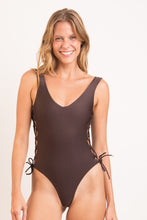 Laden Sie das Bild in den Galerie-Viewer, Gallery: Rio De Sol Une Pièce Shimmer-Coffee Zoe
