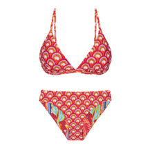 Laden Sie das Bild in den Galerie-Viewer, Product Front: Rio De Sol Ensemble Set Floral-Scales Tri-Fixo Essential-Comfy
