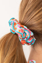 Laden Sie das Bild in den Galerie-Viewer, Image 04: Rio De Sol Chouchou Ditsy-Sky Scrunchie
