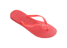 Laden Sie das Bild in den Galerie-Viewer, Product Front: Havaianas Tongs Havaianas Slim Crystal Sw Coralnew

