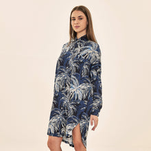 Laden Sie das Bild in den Galerie-Viewer, Image 02: Uv Line Chemise Shirtdress Ipanema Coqueiros Marinho Upf50+
