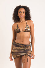 Laden Sie das Bild in den Galerie-Viewer, Model Front: Rio De Sol Jupe De Page Leo Skirt-Rushed
