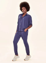 Laden Sie das Bild in den Galerie-Viewer, Image 03: Uv Line Chemise Shirt Copa Navy Blue Upf50+

