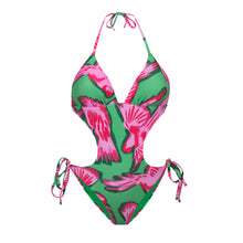 Laden Sie das Bild in den Galerie-Viewer, Product Front: Rio De Sol Une Pièce Parrots Trikini-Comfy
