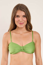 Laden Sie das Bild in den Galerie-Viewer, Gallery: Rio De Sol Haut Top Shimmer-Botanica Bandeau-Crispy
