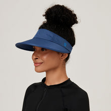 Laden Sie das Bild in den Galerie-Viewer, Image 02: Uv Line Visière Visor Leblon Navy Blue Upf50+

