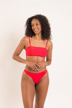 Laden Sie das Bild in den Galerie-Viewer, Image 04: Rio De Sol Haut Top Rouge Bandeau-Reto
