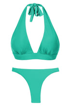 Laden Sie das Bild in den Galerie-Viewer, Product Front: Rio De Sol Ensemble Set Opal Halter-Cos Leblon-Fio
